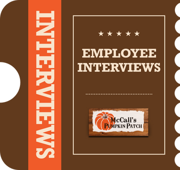 2025 Employee Interviews for Pumpkin Patch